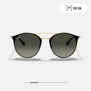 Ray-ban RB3546 in polished black on gold